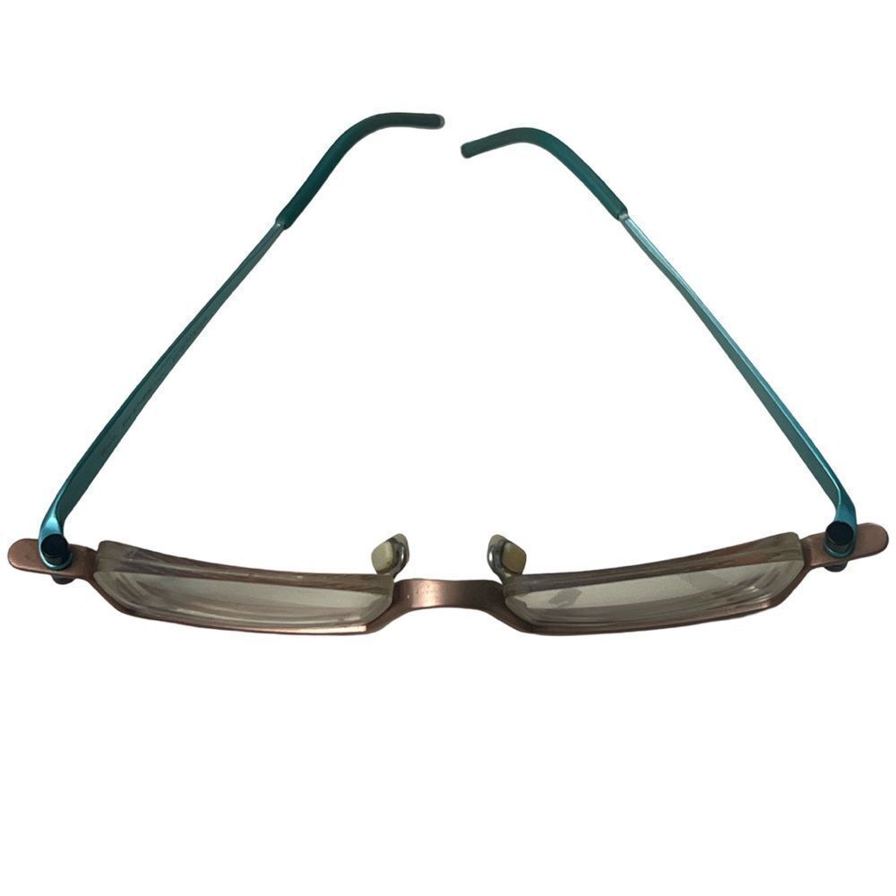 Gail Spence for Prodesign Aluminum Frame Turquoise & Pink Cool Retro Frames 9203 - Picture 12 of 12